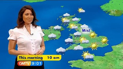 GMTV weathergirl Clare Nasir swears on live TV, but still makes perfect sense!