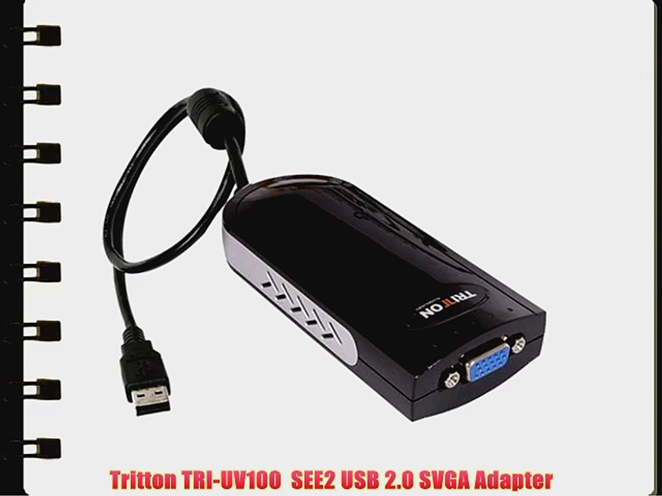 Tritton TRI-UV100  SEE2 USB 2.0 SVGA Adapter