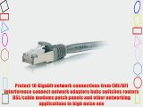 C2G / Cables to Go 00651 Cat6a Snagless Shielded (STP) Network Patch Cable Gray (20 Feet/6.09
