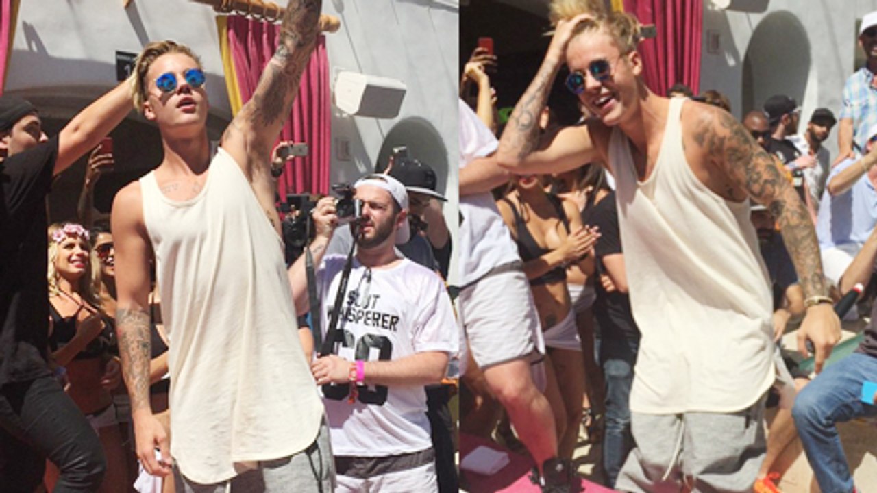 Justin Bieber Surprises Fans With Hot ‘Where Are Ü Now’ Performance In Vegas