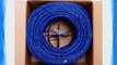 Cat5e Bulk 1000ft Ethernet Cable Blue