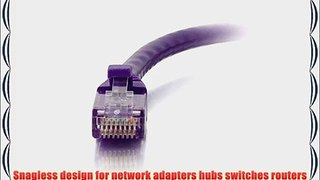 C2G / Cables to Go 27809 Cat6 Snagless Unshielded (UTP) Network Patch Cable Purple (150 Feet/45.72