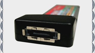 Cables Unlimited 1--Port e-SATA ExpressCard 34mm (IOC7806)
