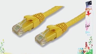 Lynn Electronics CAT6-14-YEB 14-Feet Booted Patch Cable Yellow 5-Pack