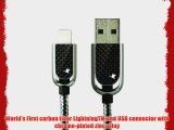 monCarbone Cobra USB Cable with Carbon Fiber Lightning Connector