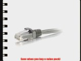 C2G / Cables to Go 29033 Cat6 Snagless Unshielded (UTP) Network Patch Cables 50-Value Pack