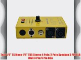 Seismic Audio - Cable Tester - Test XLR 1/4 TRS 1/4 TS Speakon (2 and 4 Pole) RCA MIDI (3 and