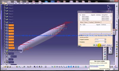 Catia V5 Tutorial|How to design Boeing 737-800 Airliner|Fuselage|Truss & Geodesic structure