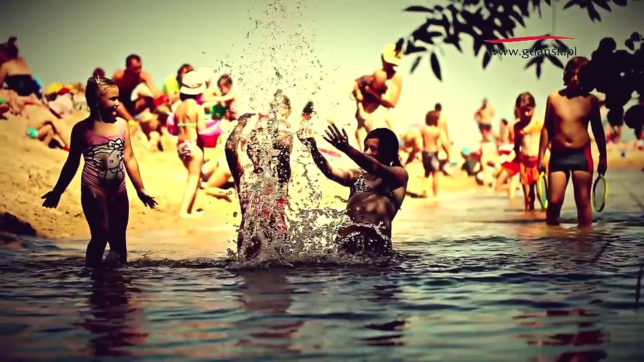 Zielony Gdańsk z lotu ptaka