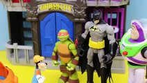 Mickey Mouse Clubhouse with Peppa Pig Minnie Mouse Superheroes Batman Ninja Turtles