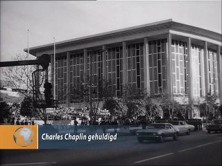 Charlie Chaplin gehuldigd - 1972