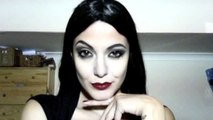 The best MORTICIA ADDAMS Makeup Tutorial by Krystle Tips