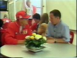 Michael Schumacher and Ayrton Senna, interesting interviews