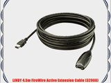 LINDY 4.5m FireWire Active Extension Cable (32908)