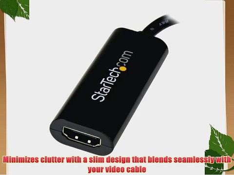 StarTech.com Slim USB 3.0 to HDMI External Video Card Multi Monitor Adapter (USB32HDES)