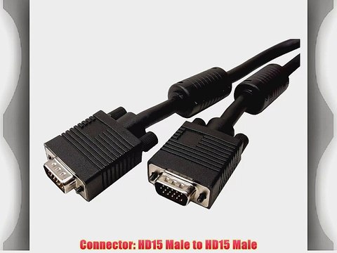 Cables Unlimited PCM-2230-99B 100-Feet Male to Male SVGA Cable