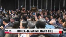 Korea and Japan move to boost military ties