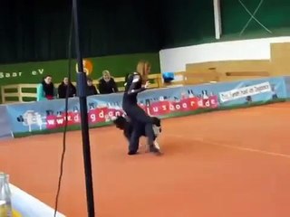 Sandra & Lizzy - Dogdance Freestyle - Thriller (Dogdance-Turnier Saarland, MuH Saar e.V.)