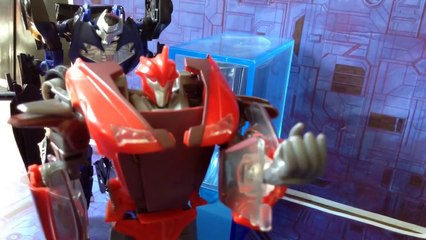 Transformers Prime Legacy Ep7- Arcee vs Ripclaw Stop Motion