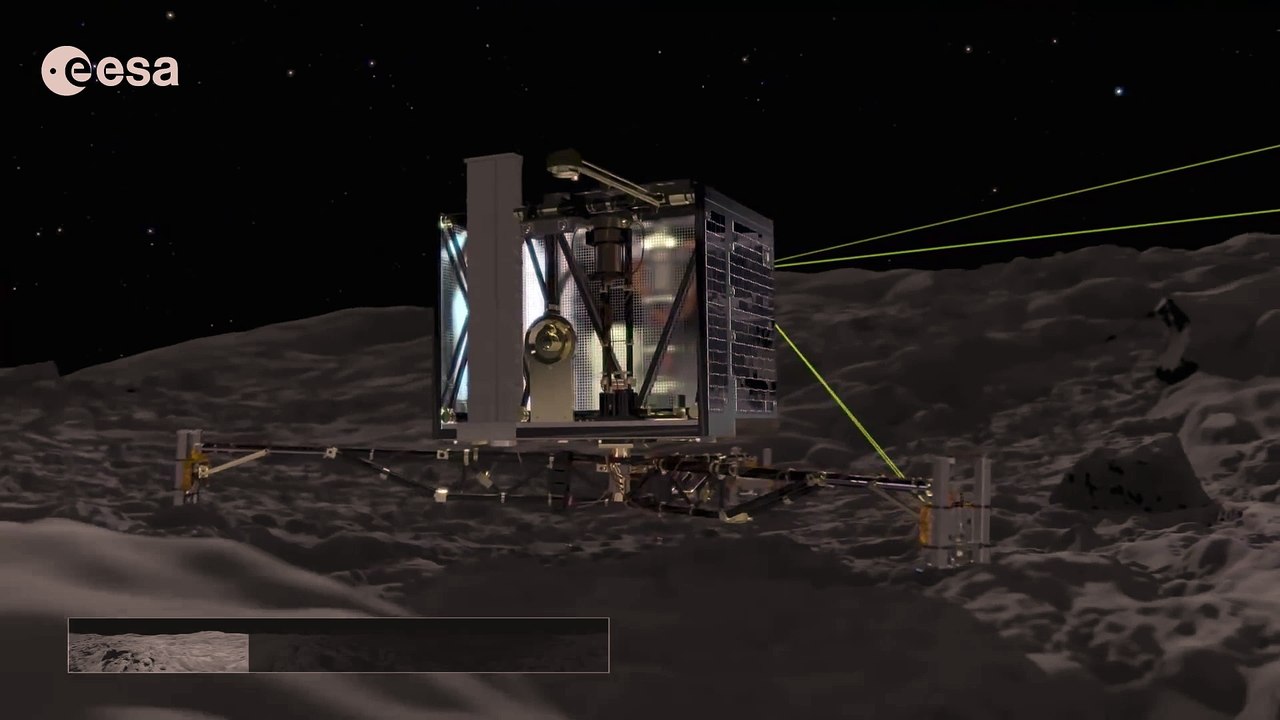 Un message de Philae : le réveil sur Tchouri