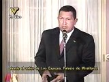 LEGADO DEL CMDTE. Chávez juramentó al Ministro Giordani 2003, ocurrida después del Golpe del 2002