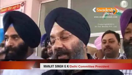 Manjit Singh GK & secretary Manjinder Sirsa meets Prof. Devender Pal Singh Bhullar