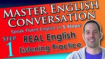 English Listening Practice, Master English Conversation, English Fluency Training Course