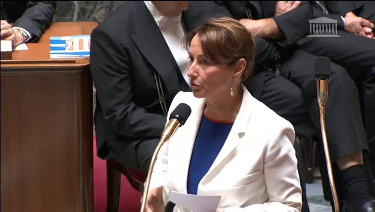 Economie décarbonée : S. Royal répond à une QAG