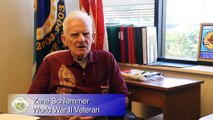 Honoring Our Veterans and Volunteers - The Story of WW II Veteran Zane Schlemmer