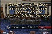 Rabbi Daniel Fellman serves as guest chaplain of the United States Senate