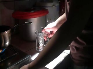 Tutorial Discolor The Hair With Water Tea l Tutorial Menghitamkan Rambut Dengan Air Teh