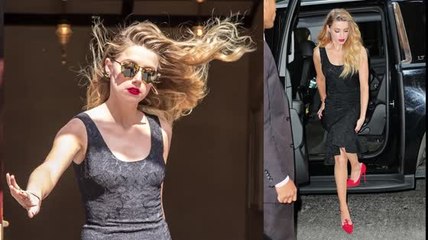 Amber Heard promociona Magic Mike XXL con estilo