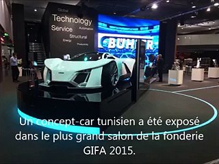 عاجل : أول سيارة تونسية رياضية تعرض في الصالون الدولي " GIFA " في ألمانيا !! يا معلم دوختهم