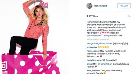 VS PINK Spokeswoman Rachel Hilbert is Our #WCW Woman Crush Wednesday