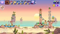 Angry Birds Stella - Level 12 - Beach Day! - Walkthrough 3 Stars Gameplay - Android iOS