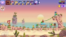 Angry Birds Stella - Level 13 - Beach Day! - Walkthrough 3 Stars Gameplay - Android iOS