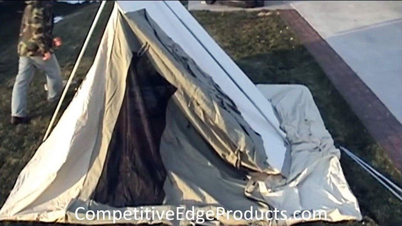 Kodiak Canvas Tent 10x10 Setup