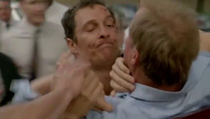 True Detective - Rust Cohle et Martin Hart se battent