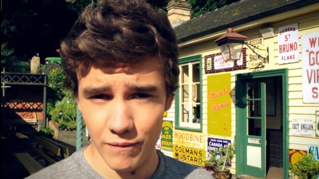 One Direction - Behind the scenes at the photoshoot - Liam