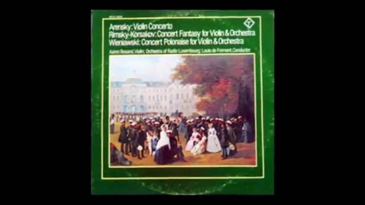 Wieniawski - Polonaise de concert, Op. 4