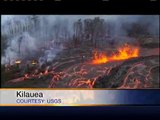 Double Eruptions At Kilauea Draw Spectators