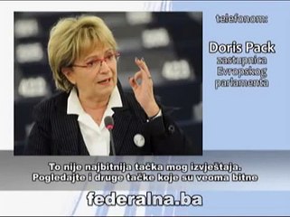 PREKIPJELO: Doris Pack puna kapa (bošnjačkih) medija