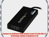 StarTech.com USB 3.0 to 4K HDMI External Multi Monitor Graphics Adapter (USB32HD4K)