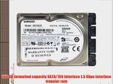 Samsung SpinPoint N3C 160GB SATA/150 5400RPM 16MB 1.8 Ultra Mobile Hard Drive