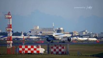 [成田空港] Big Jets landing (Boeing 777-300/200, 747-400, Airbus A380) at Narita Airport