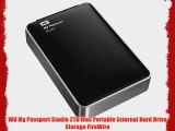 WD My Passport Studio 2TB Mac Portable External Hard Drive Storage FireWire