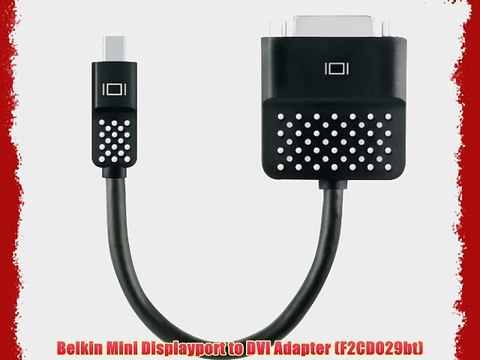 Belkin Mini Displayport to DVI Adapter (F2CD029bt)