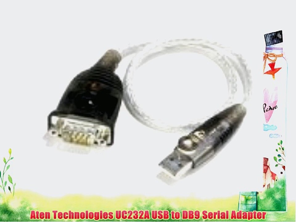Aten Technologies UC232A USB to DB9 Serial Adapter