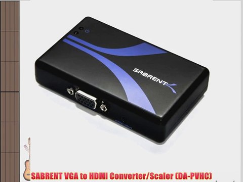 SABRENT VGA to HDMI Converter/Scaler (DA-PVHC)