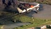 Boeing 707 Military Tanker Jet Plane Crashes at Naval Air Base in California